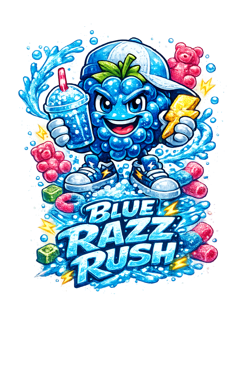 Blue Razz Rush